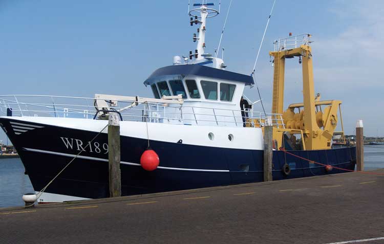 The shelter-deck trawler Grietje