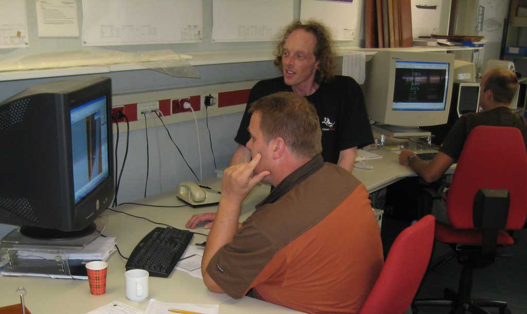 Rhinoceros training at Royal Huisman Shipyard